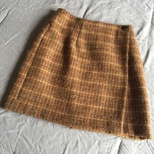 The Limited - wrap wool blend skirt - size M